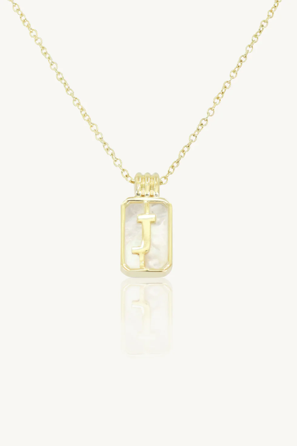 Initial A to Z Gold Necklace - Image 15