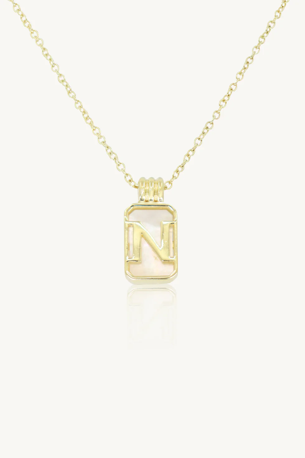 Initial A to Z Gold Necklace - Image 19