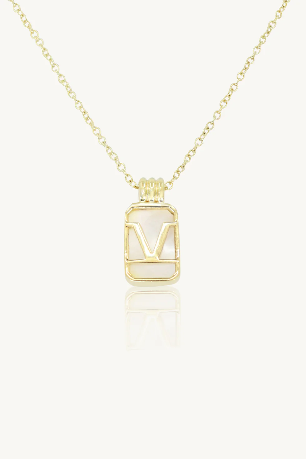 Initial A to Z Gold Necklace - Image 27