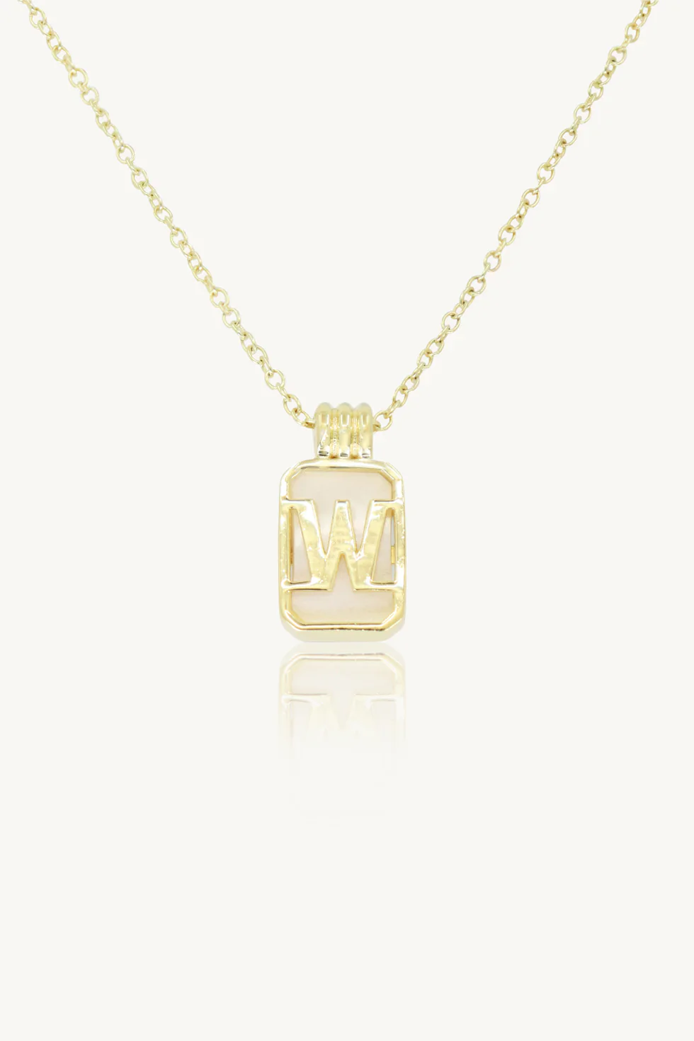 Initial A to Z Gold Necklace - Image 28