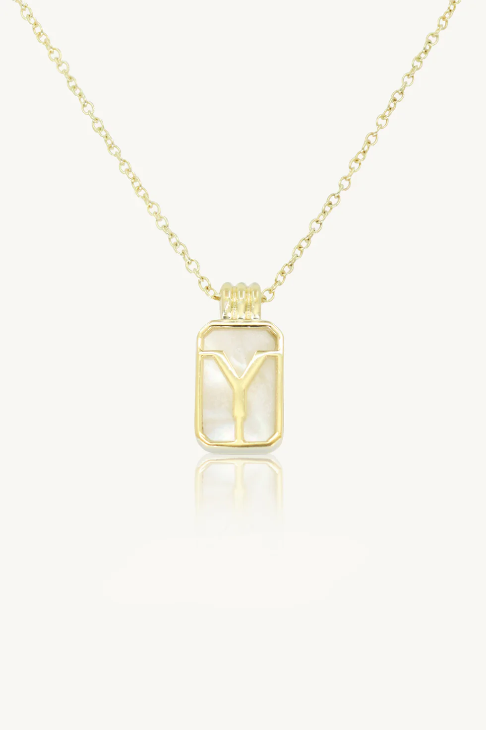 Initial A to Z Gold Necklace - Image 30