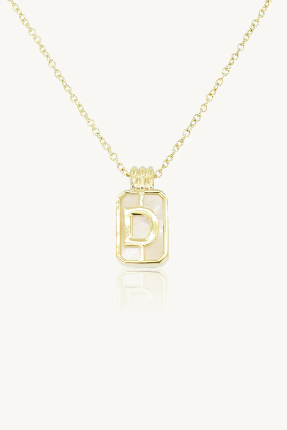 Initial A to Z Gold Necklace - Image 9