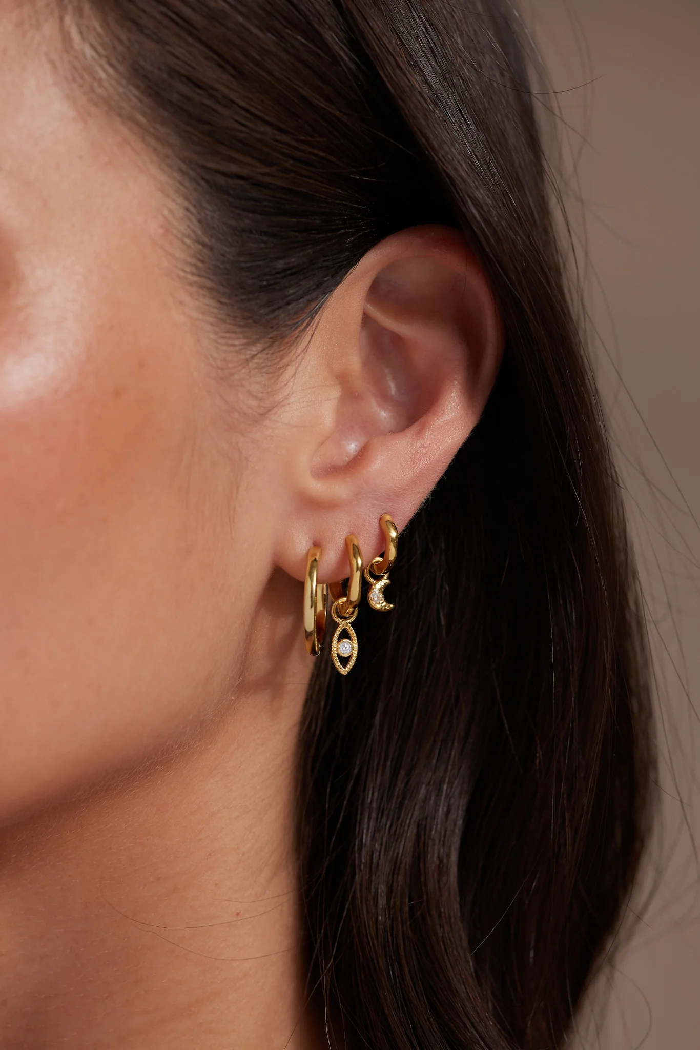 Moon Gold Charm - Image 3