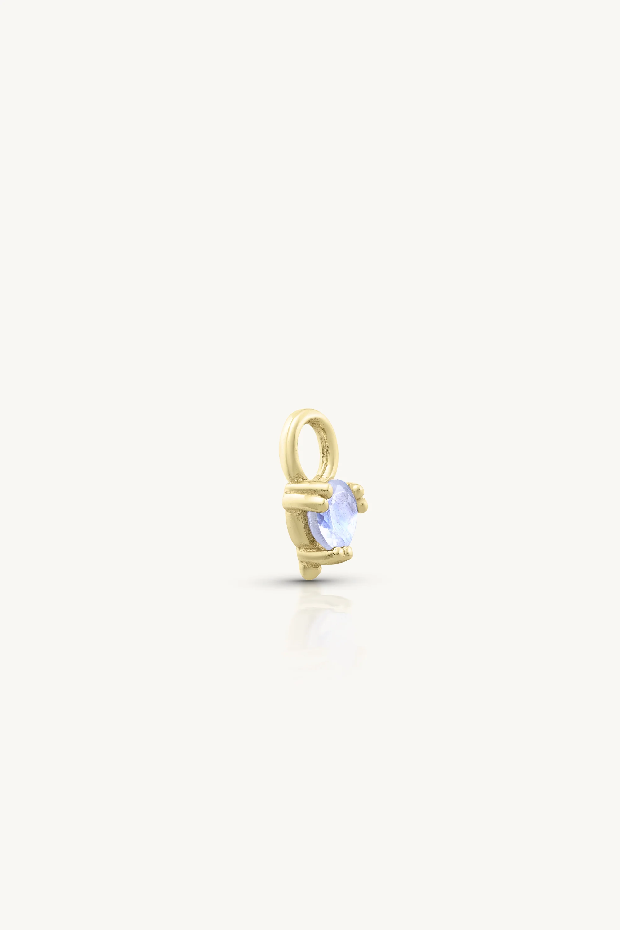 Orb Moonstone Gold Charm - Image 4