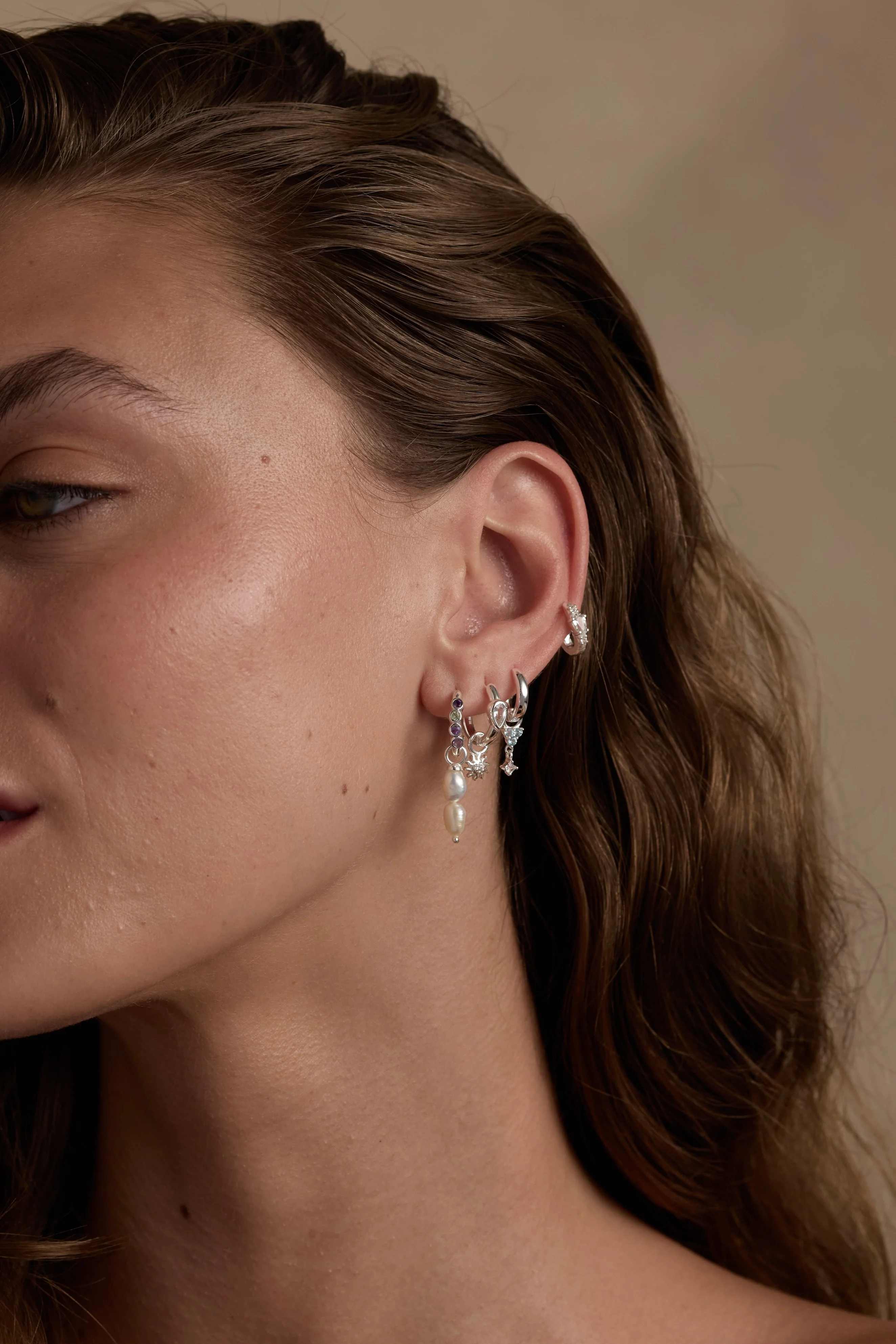 Pearl Duet Silver Charm - Image 3