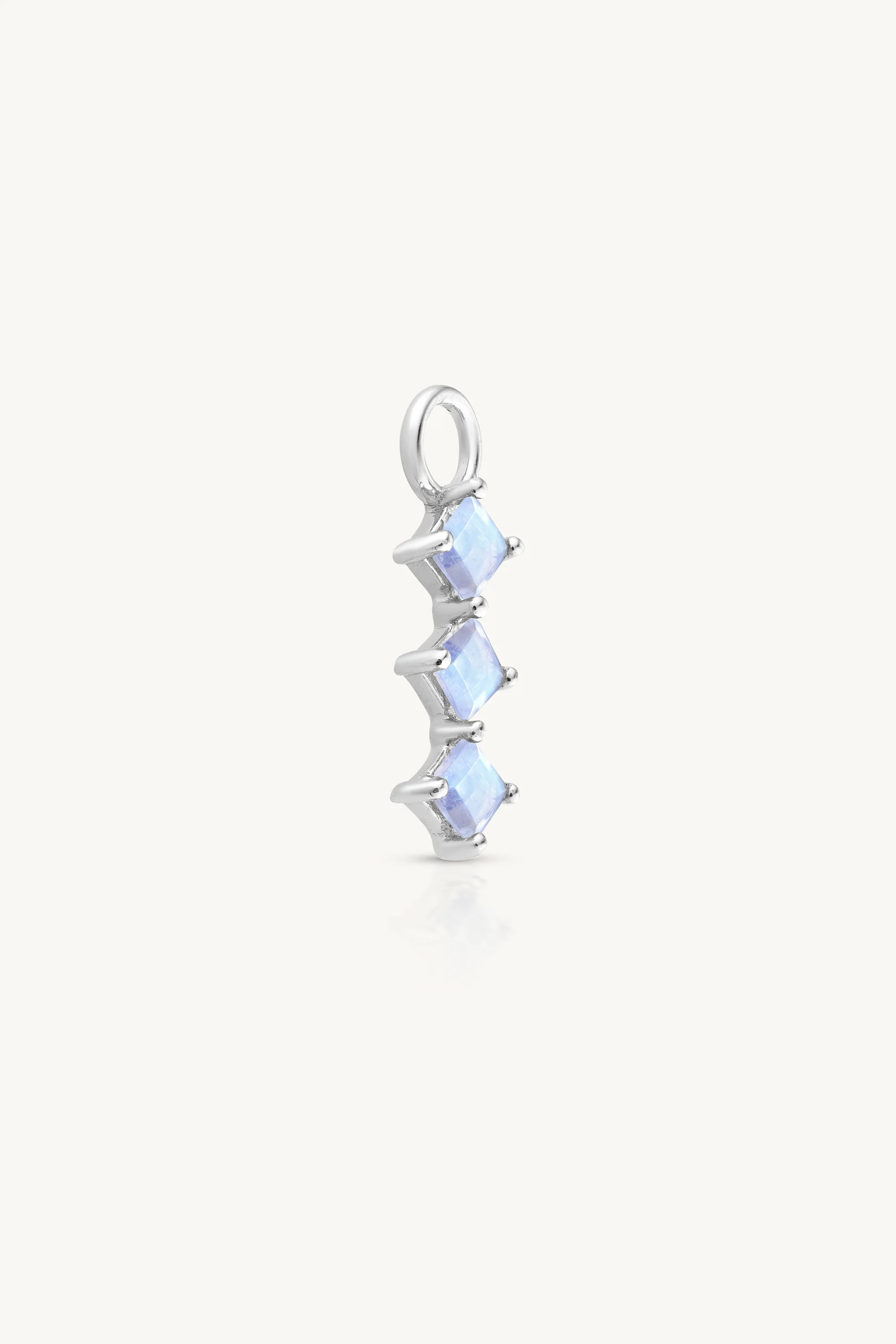 Trio Moonstone Silver Charm - Image 3